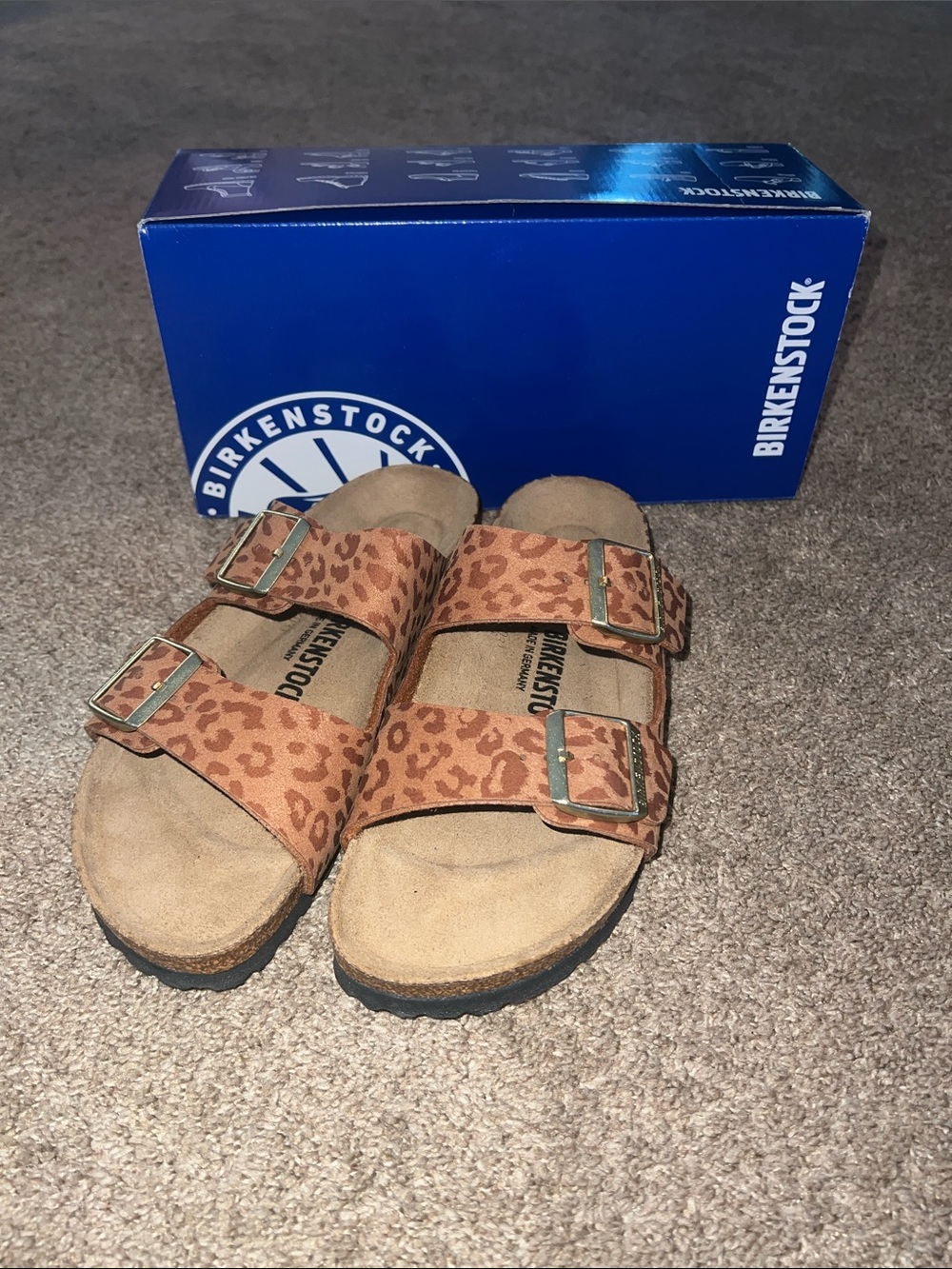 Birkenstock Arizona BS Leo Pecan